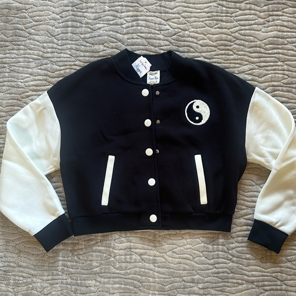 Hippie Rose bomber jacket